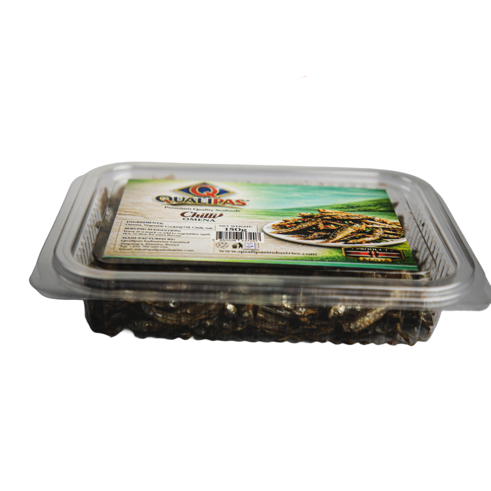 Qualipas Chilli Deep Fried Omena 150gms (Ready to Eat) - Image 4