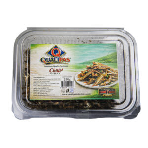 Qualipas Chilli Deep Fried Omena 250gms (Ready to Eat)